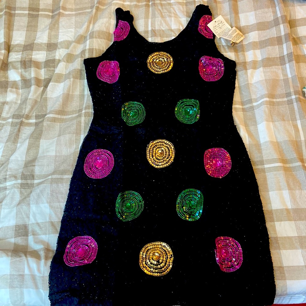 Linda Russell Vintage 90s Dress